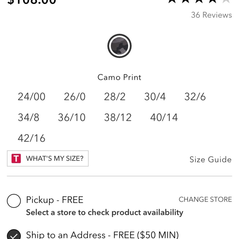 Athleta Freestyle Camo One Piece - Picture 7 of 7